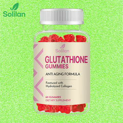 Factory OEM Oral Vitamin c Collagen Liposomal Glutathione Supplements Anti-Aging Formula Blanchissant Gummies for Amazon