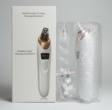 Face Vacuum Suction Blackhead Remover Pore Cleaner Electric Deep Cleansing Tool For Nose And Fac