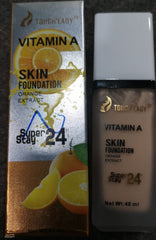 Touch Lady Vitamin A Skin Foundation With Orange Extract Providing Smooth Coverage Nourishing Effect - 40ML